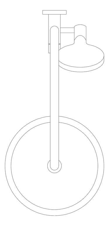 Plan Image of Shower Wall Abey BuildersShowers MiniDual