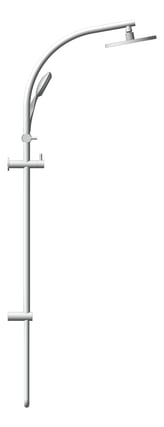 Left Image of Shower Wall Abey Dual Round