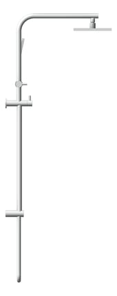 Left Image of Shower Wall Abey Dual Square