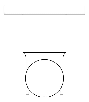 Plan Image of Shower Wall Abey Hand