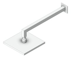 3D Shaded Image of Shower Wall Abey Horizontal Square