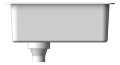 Left Image of Sink Kitchen Abey BLD OneAndOneThirdBowl