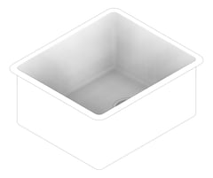 3D Documentation Image of Sink Kitchen Abey BLD Single