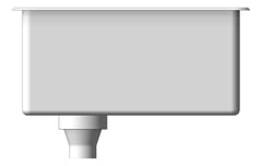 Left Image of Sink Kitchen Abey BLD Single