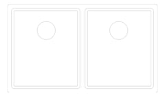 Plan Image of Sink Kitchen Abey Builders DoubleBowl Overflow