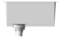 Left Image of Sink Kitchen Abey Builders OneAndOneThirdBowl Overflow