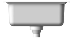 Left Image of Sink Kitchen Abey Builders SingleBowl LHS Inset