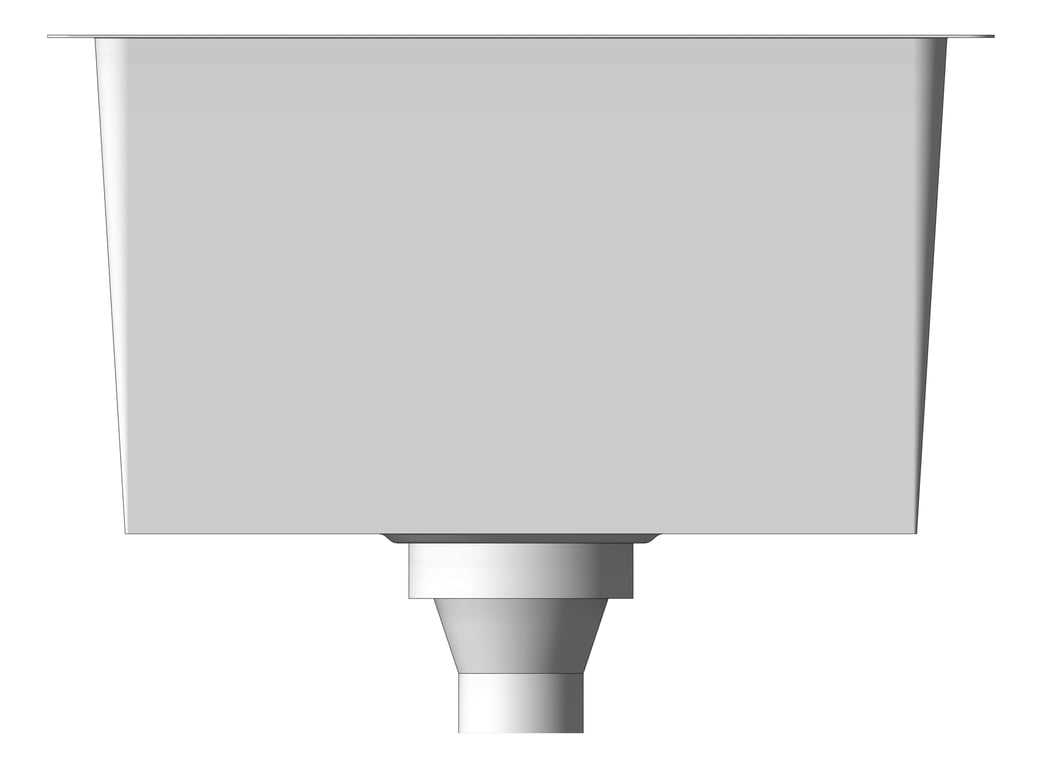 Front Image of Sink Kitchen Abey Builders SingleBowl Overflow