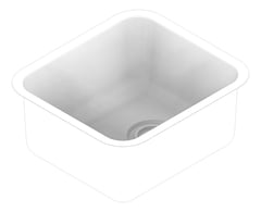 3D Documentation Image of Sink Kitchen Abey Builders SingleBowl R50