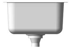 Front Image of Sink Kitchen Abey Builders SingleBowl R50