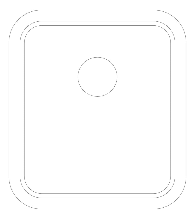 Plan Image of Sink Kitchen Abey Builders SingleBowl R50