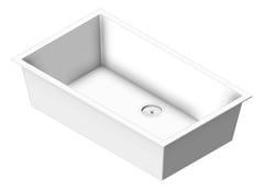 3D Shaded Image of Sink Kitchen Abey CUA Large