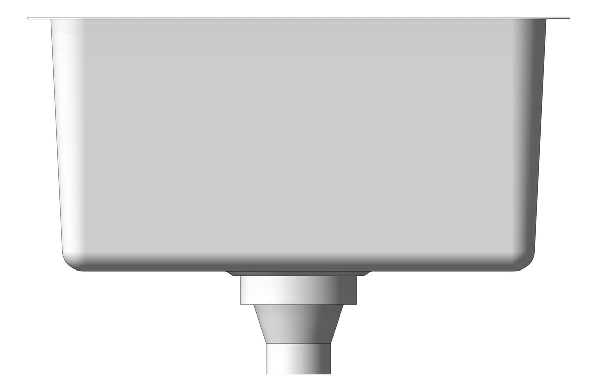 Front Image of Sink Kitchen Abey Lago SingleBowl