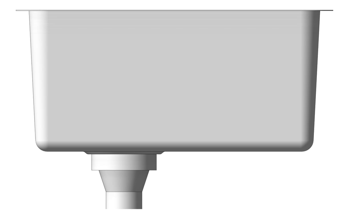 Left Image of Sink Kitchen Abey Lago SingleBowl