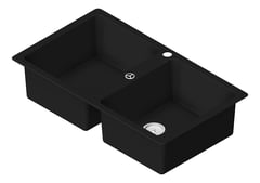 3D Shaded Image of Sink Kitchen Abey Schock DoubleBowl