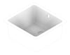 3D Documentation Image of Sink Kitchen Abey Schock SingleBowl