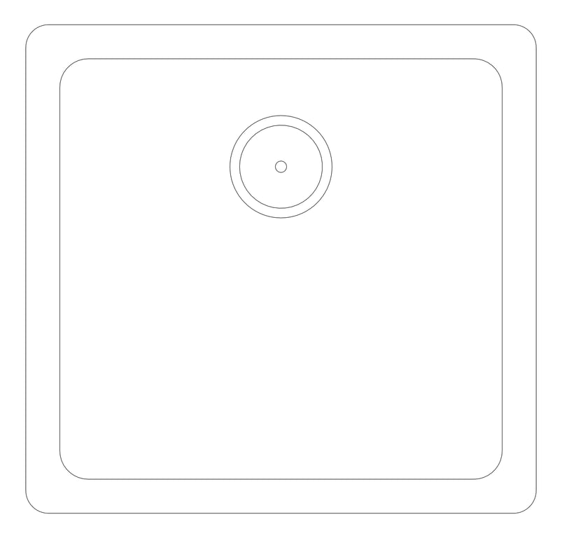 Plan Image of Sink Kitchen Abey Schock SingleBowl