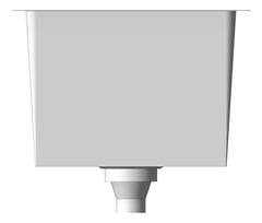 Front Image of Sink Laundry Abey Builders 360 SingleBowl Trough