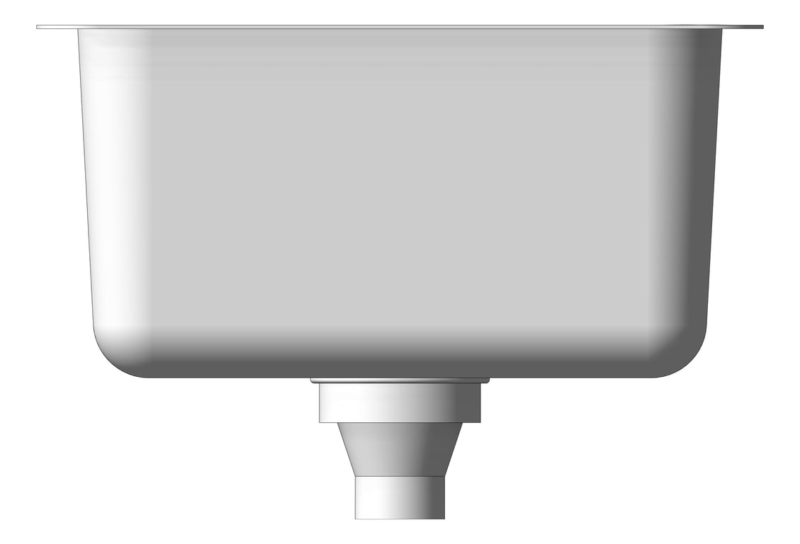 Front Image of Sink Laundry Abey Builders DualBypass 27L