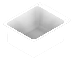 3D Documentation Image of Sink Laundry Abey Builders DualBypass 44L