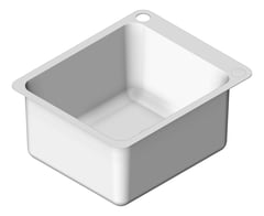 3D Shaded Image of Sink Laundry Abey Builders DualBypass 44L