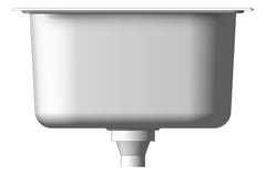 Left Image of Sink Laundry Abey Builders SingleBowl Trough