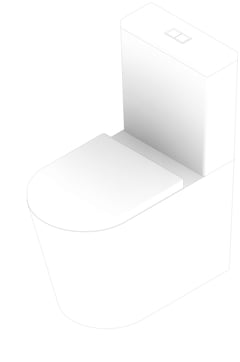 3D Documentation Image of ToiletSuite WallFaced Abey ParkAvenue Rimless
