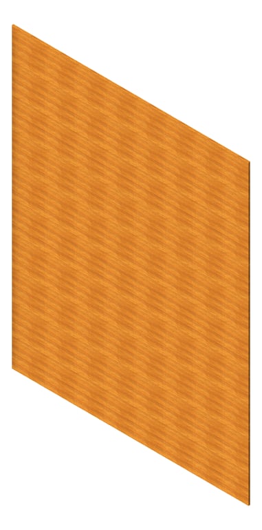 3D Presentation Image of Cladding Aluminium AliWood LiningBoard Horizontal 140 Blackbutt