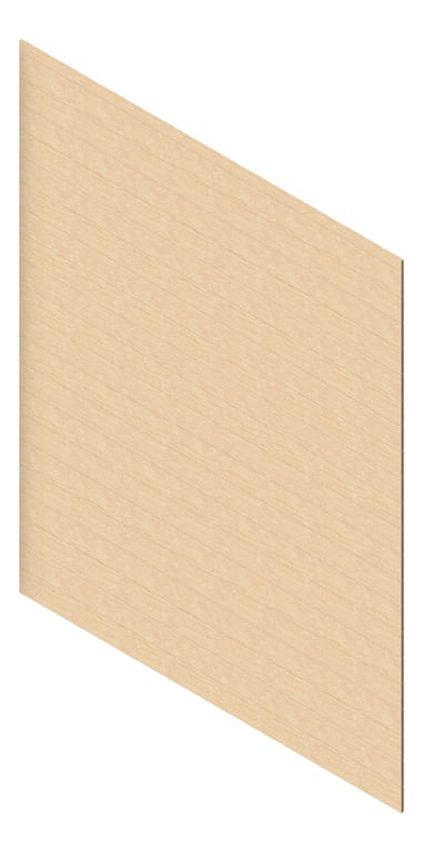 3D Presentation Image of Cladding Aluminium AliWood LiningBoard Horizontal 140 Driftwood