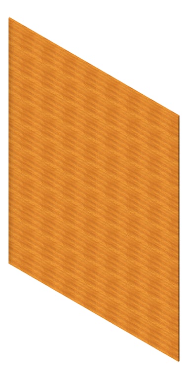 3D Presentation Image of Cladding Aluminium AliWood LiningBoard Horizontal 70 Blackbutt