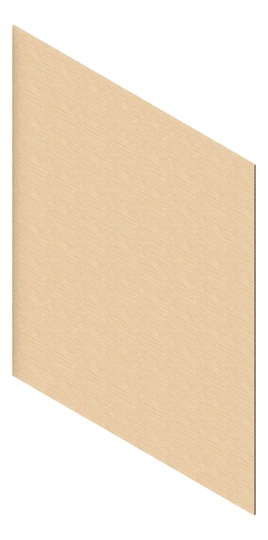 3D Presentation Image of Cladding Aluminium AliWood LiningBoard Horizontal 70 Driftwood