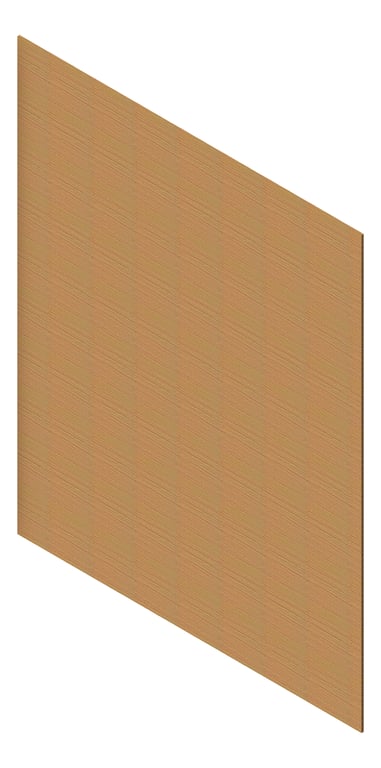 3D Presentation Image of Cladding Aluminium AliWood LiningBoard Horizontal 70 MountainAsh