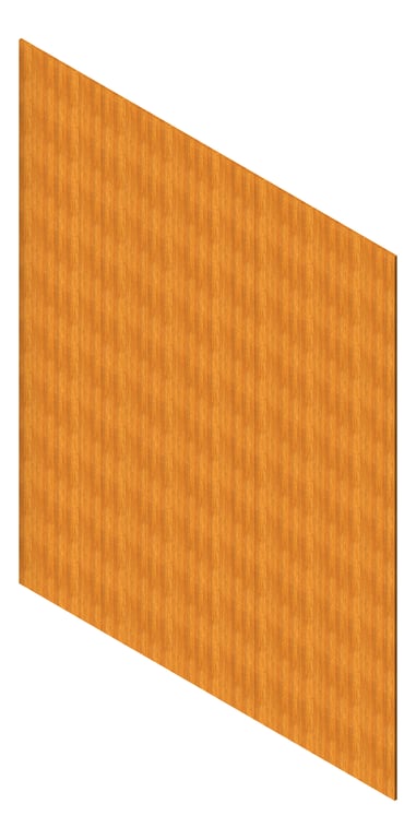 3D Presentation Image of Cladding Aluminium AliWood LiningBoard Vertical 140 Blackbutt