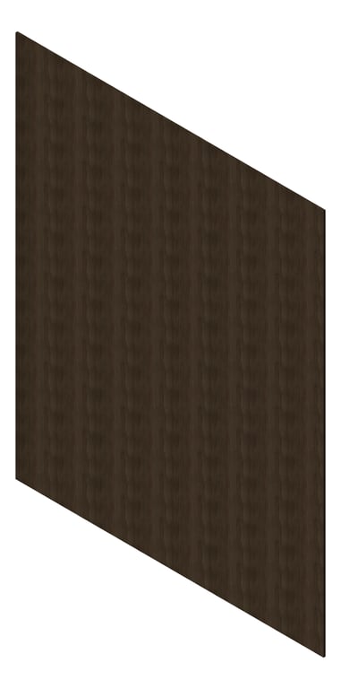 3D Presentation Image of Cladding Aluminium AliWood LiningBoard Vertical 140 Ebony