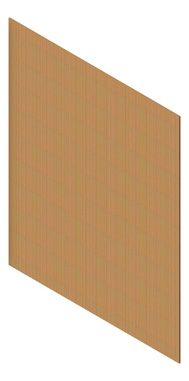 3D Presentation Image of Cladding Aluminium AliWood LiningBoard Vertical 140 MountainAsh