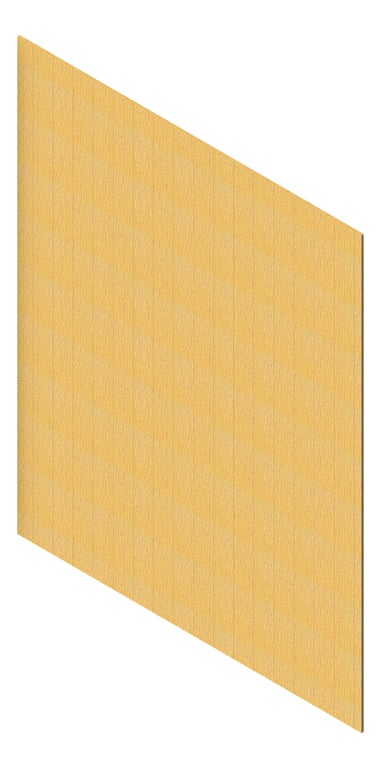 3D Presentation Image of Cladding Aluminium AliWood LiningBoard Vertical 140 SiberianLarch