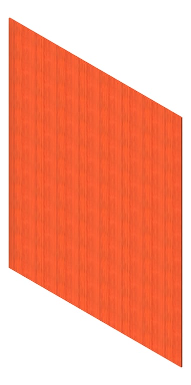 3D Presentation Image of Cladding Aluminium AliWood LiningBoard Vertical 70 WesternRedCedar