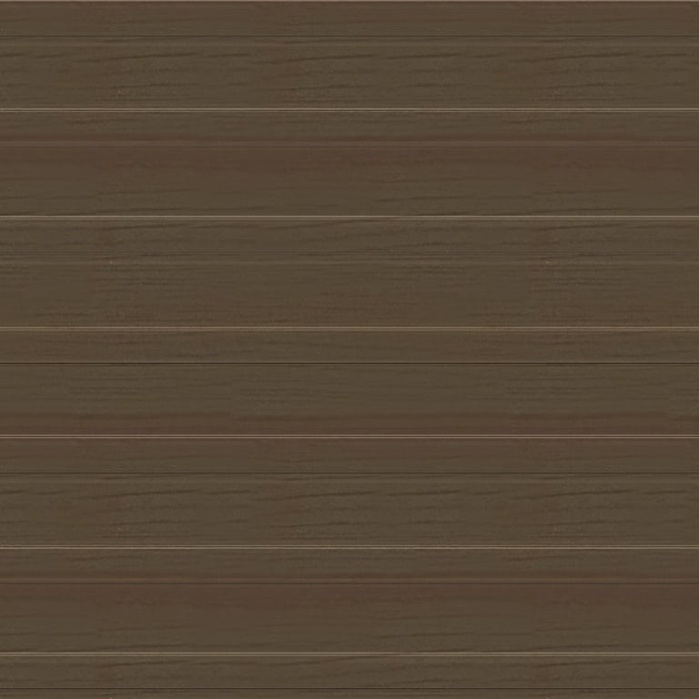 Cladding Aluminium AliWood VLine Horizontal 150Castellated CharcoalAsh