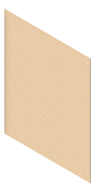 3D Presentation Image of Cladding Aluminium AliWood VLine Horizontal 150Castellated Driftwood