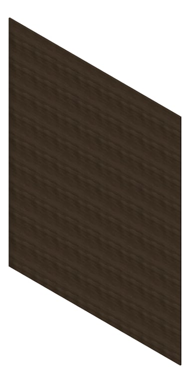 3D Presentation Image of Cladding Aluminium AliWood VLine Horizontal 150Castellated Ebony