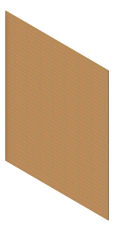 3D Presentation Image of Cladding Aluminium AliWood VLine Horizontal 150Castellated MountainAsh