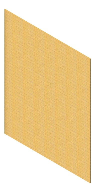 3D Presentation Image of Cladding Aluminium AliWood VLine Horizontal 150Castellated SiberianLarch