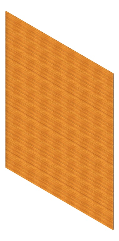 3D Presentation Image of Cladding Aluminium AliWood VLine Horizontal 180 Blackbutt