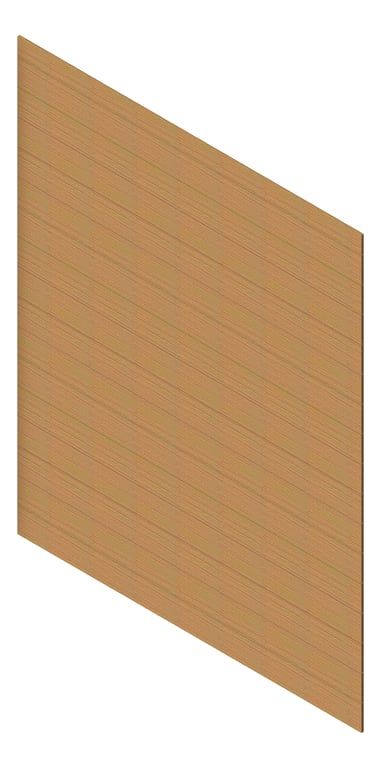 3D Presentation Image of Cladding Aluminium AliWood VLine Horizontal 180 MountainAsh