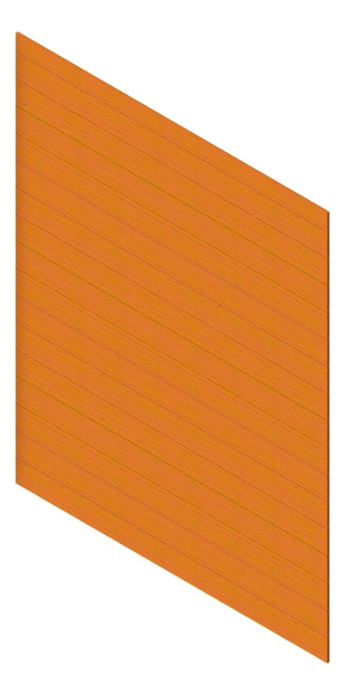 3D Presentation Image of Cladding Aluminium AliWood VLine Horizontal 180 Snowgum