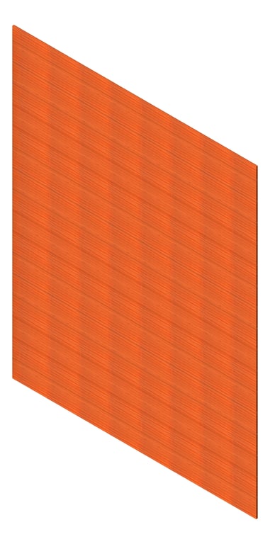 3D Presentation Image of Cladding Aluminium AliWood VLine Horizontal 180 SpottedGum