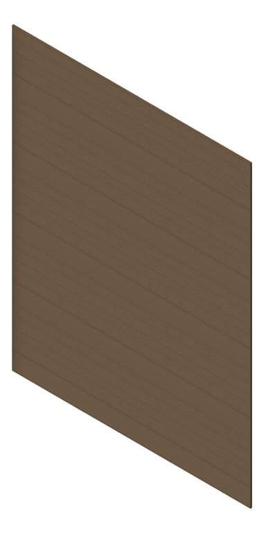 3D Presentation Image of Cladding Aluminium AliWood VLine Horizontal 200Shadowline CharcoalAsh