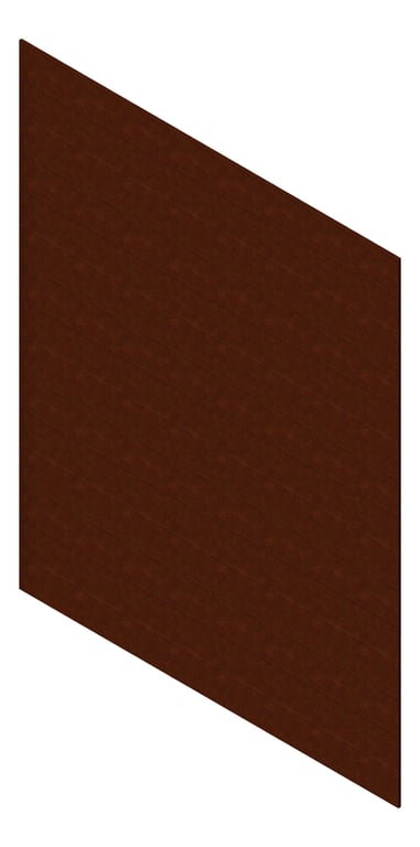 3D Presentation Image of Cladding Aluminium AliWood VLine Horizontal 200Shadowline Corten