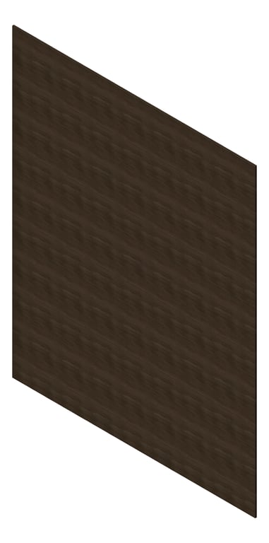 3D Presentation Image of Cladding Aluminium AliWood VLine Horizontal 200Shadowline Ebony