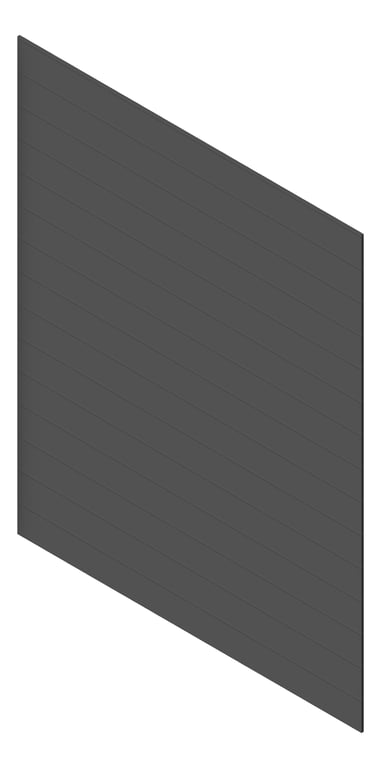 3D Presentation Image of Cladding Aluminium AliWood VLine Horizontal 200Shadowline Monument